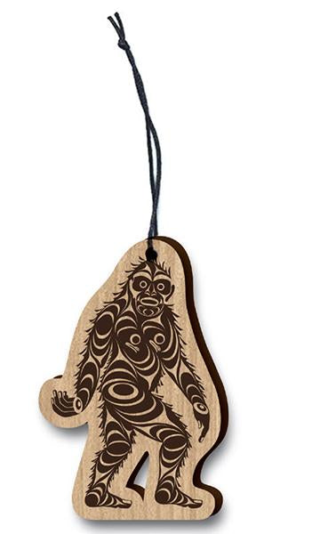 Ornament - Wood - Sasquatch