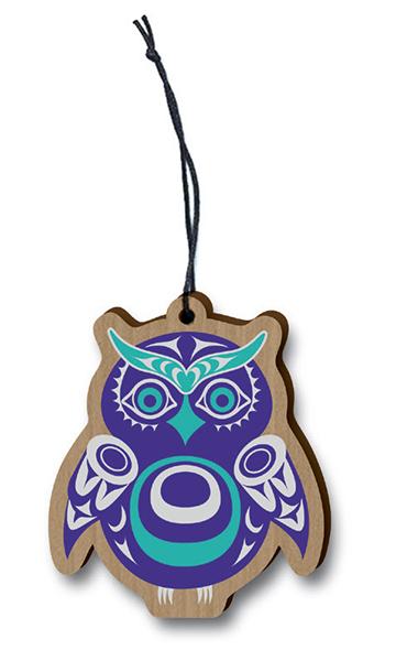 Ornament - Wood - Owl