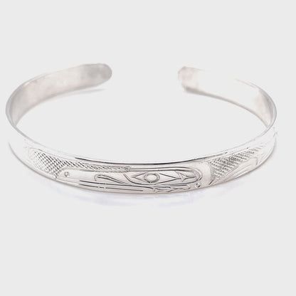 Bracelet - Sterling Silver - 1/4" - Raven
