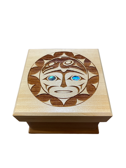 Bentwood Box - Raven and the Sun - Baby