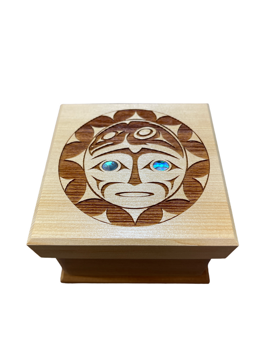Bentwood Box - Raven and the Sun - Baby