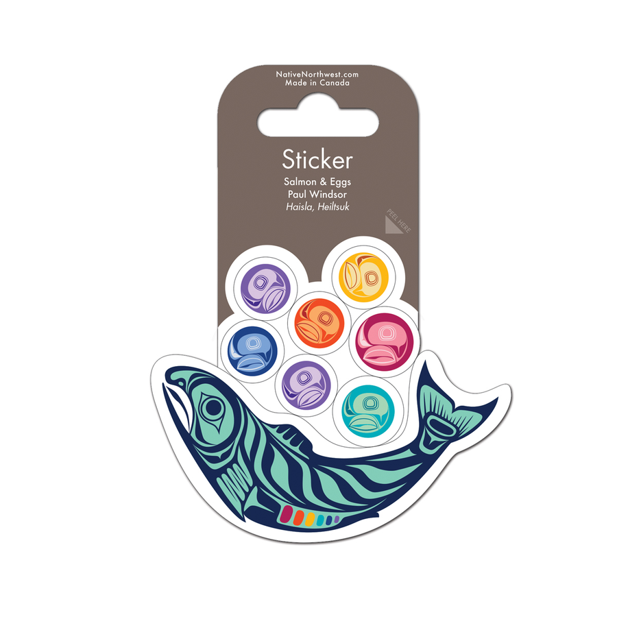 Sticker - Salmon & Eggs