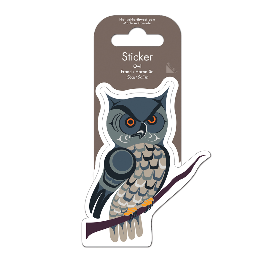 Sticker - Vinyl - Owl