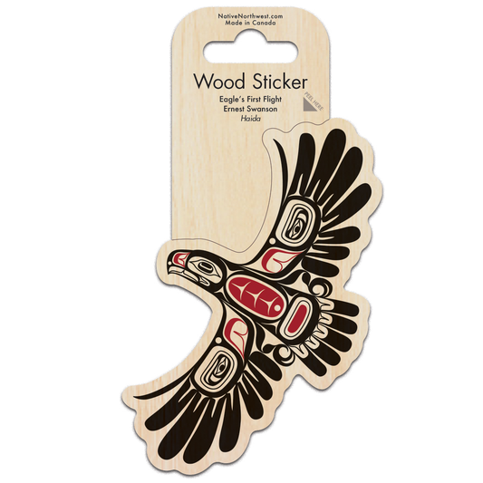Sticker - Wood - Eagle's First Flight
