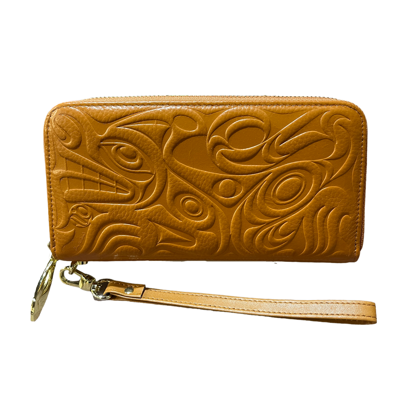 Wallet - Leather - Tan - Wolf Harvest