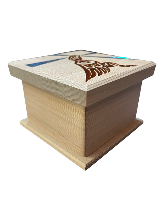 Bentwood Box - Raven - Small