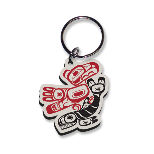 Keychain - Acrylic - Thunderbird and Orca