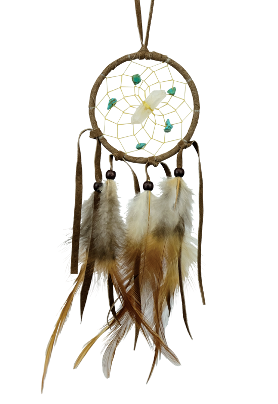 Dream Catcher - 2.5" - Vision Seeker - Brown