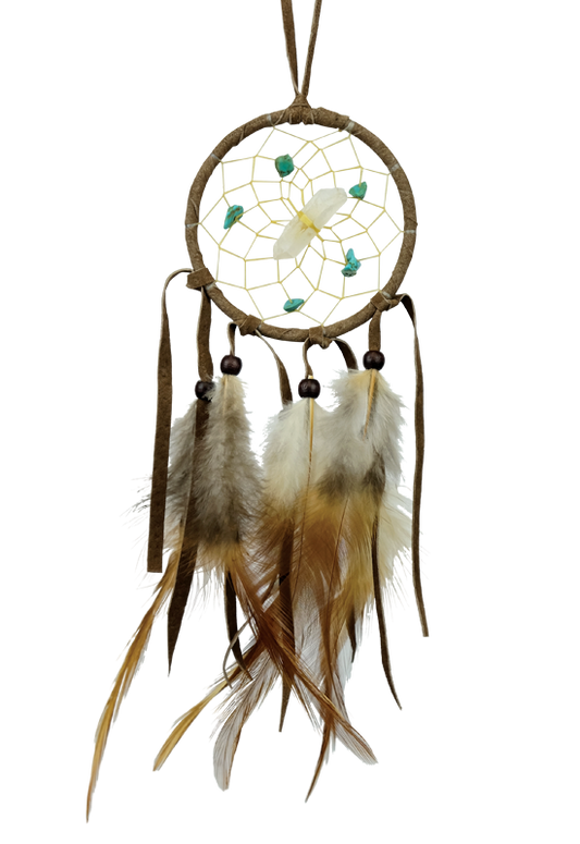 Dream Catcher - 2.5" - Vision Seeker - Brown
