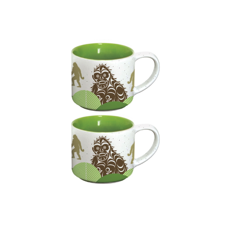 Espresso Mug - Ceramic - Set of 2 - Sasquatch