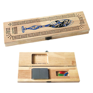 Cribbage Board - Whale Paddle