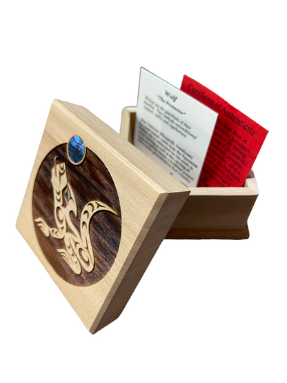 Bentwood Box - Wolf - Baby
