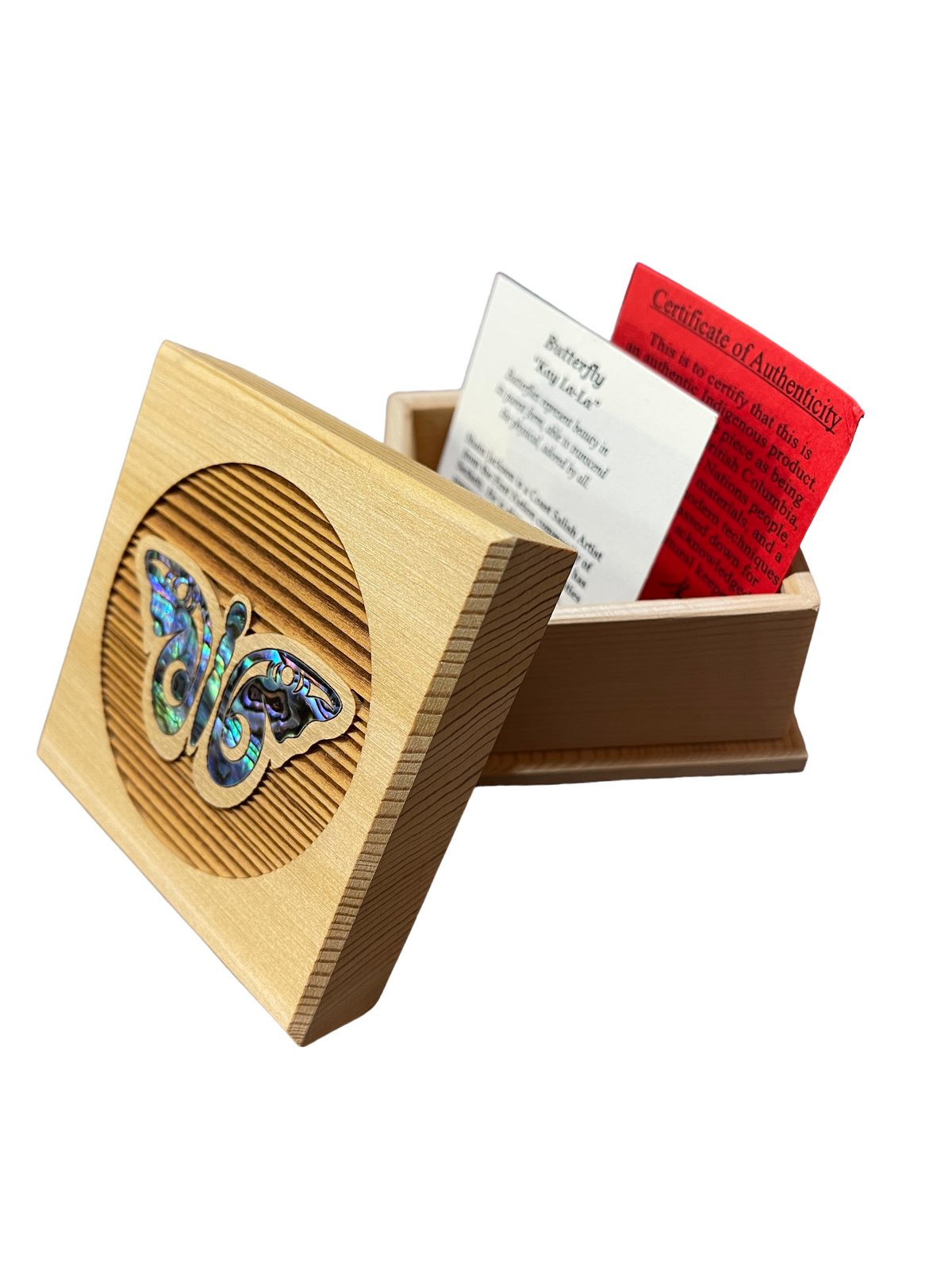 Bentwood Box - Butterfly - Baby