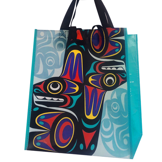 Eco Bag - Large - Thunderbird and Whale