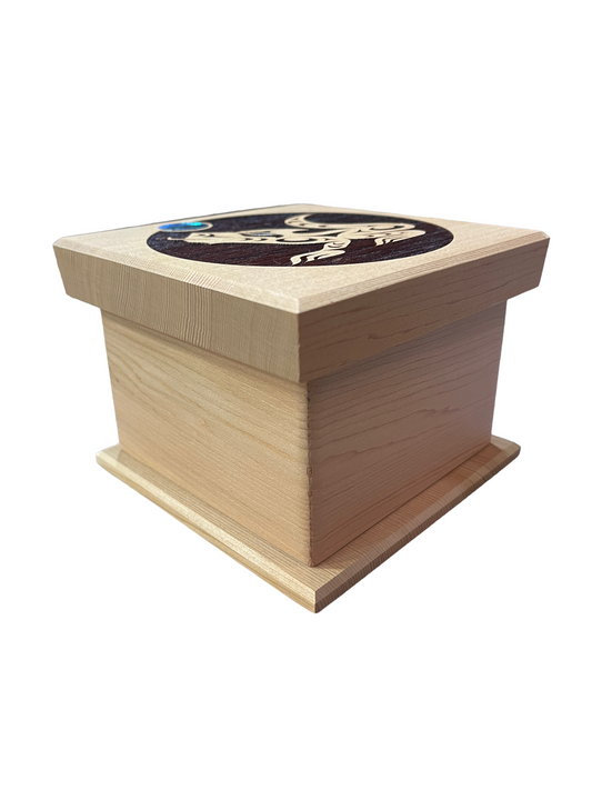 Bentwood Box - Wolf - Small
