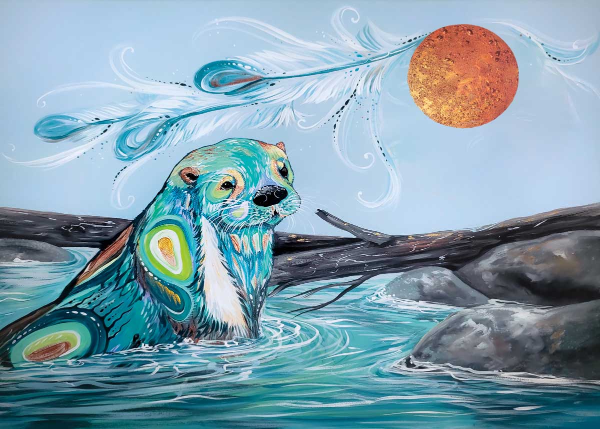 Card - Joseph - River Otter - 6x9