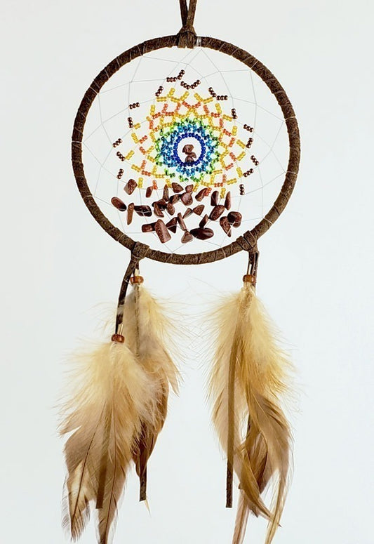 Dream Catcher - 4” - Energy Flow - Brown