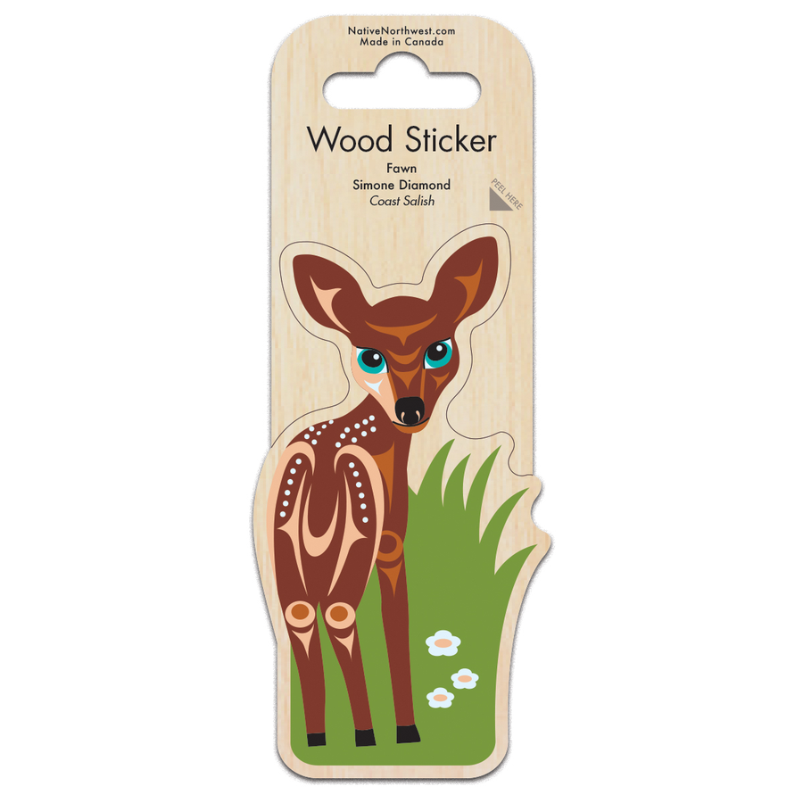 Sticker - Wood - Fawn