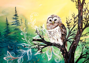Card - Wise Owl - 6x9