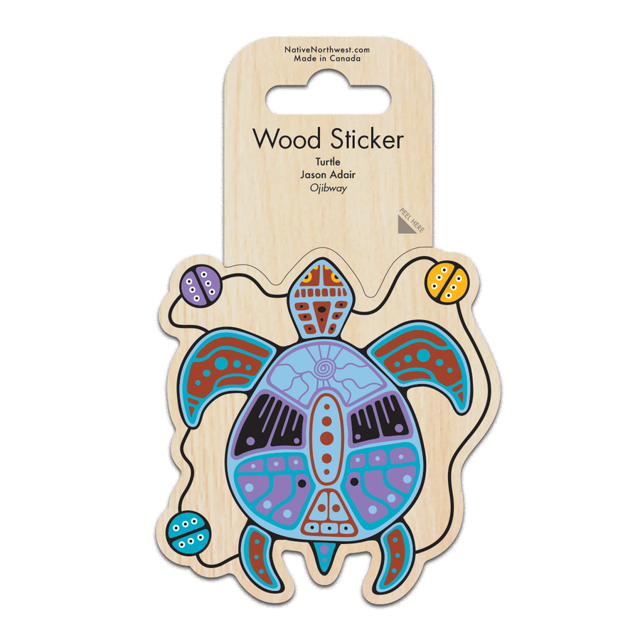 Sticker - Wood - Turtle