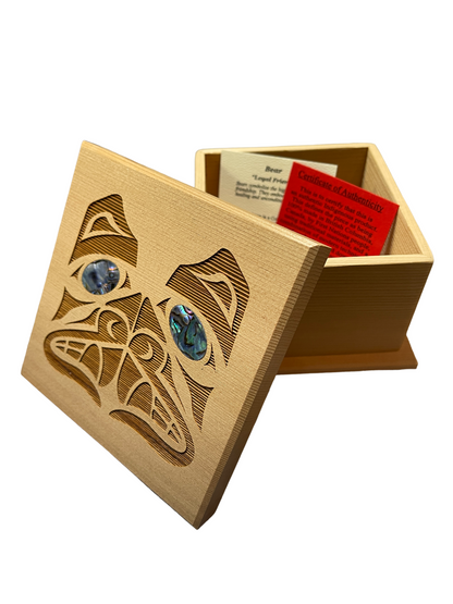 Bentwood Box - Bear - Small