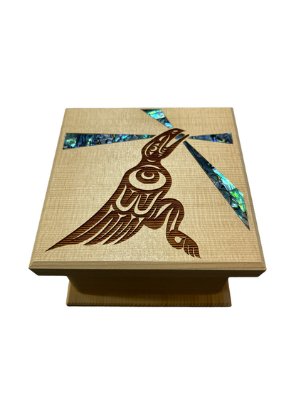 Bentwood Box - Raven - Small