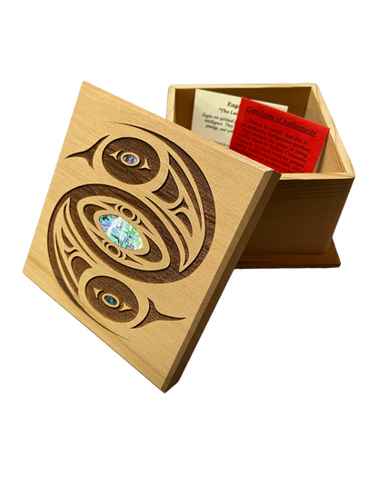 Bentwood Box - Eagle - Small