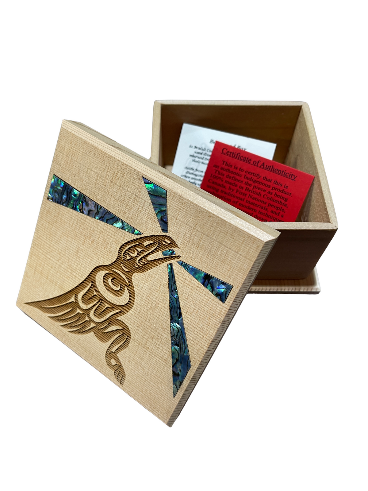 Bentwood Box - Raven - Small
