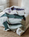 Blanket - Wool Blend - Eco-friendly - Aurora - Reversible