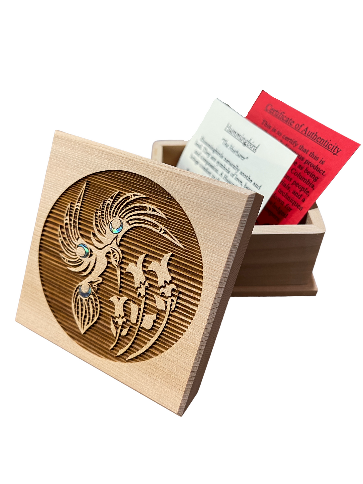 Bentwood Box - Hummingbird - Baby