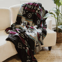 Blanket - Wool Blend - Eco-friendly - Éclair - Reversible