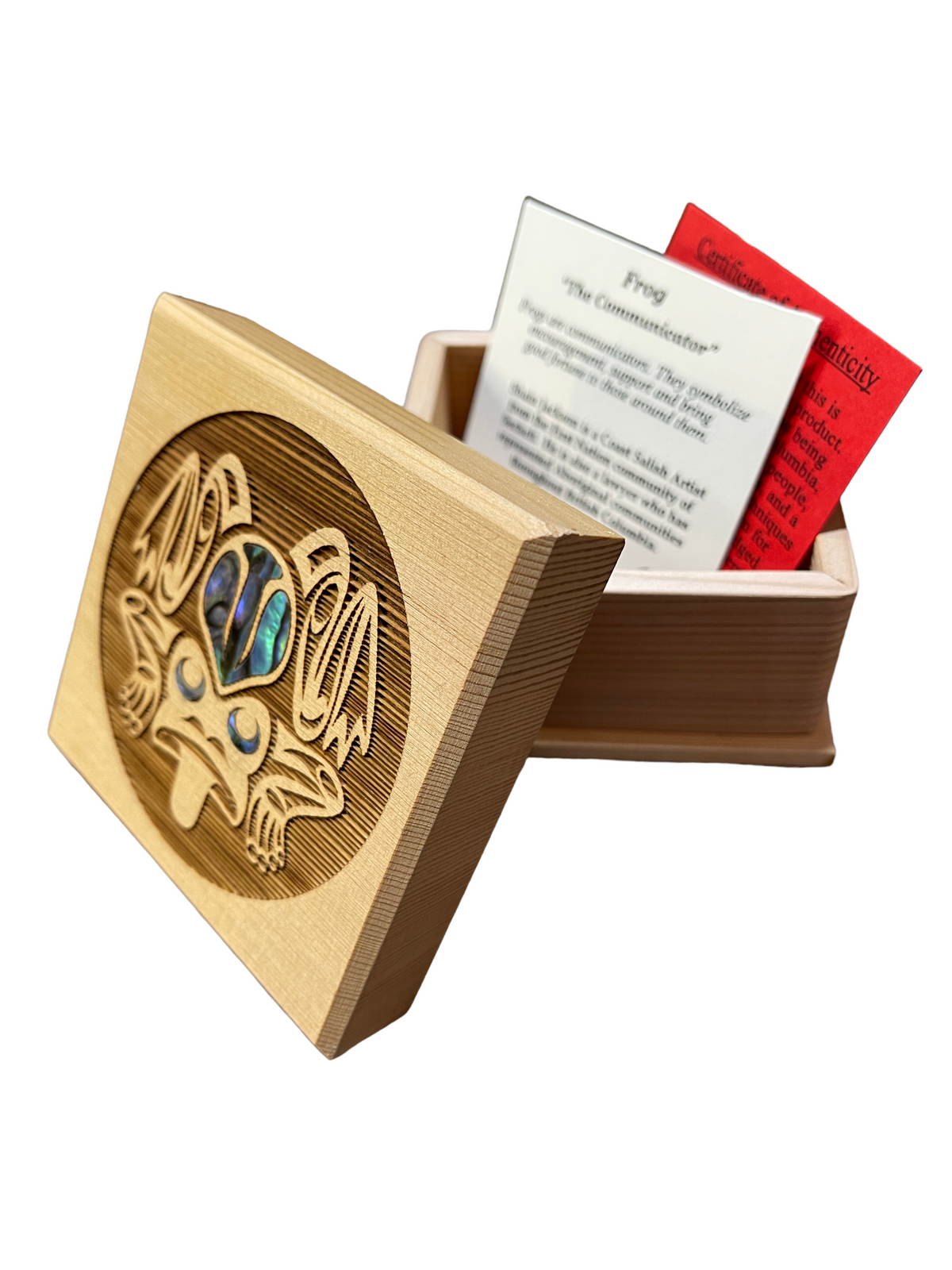 Bentwood Box - Frog - Baby