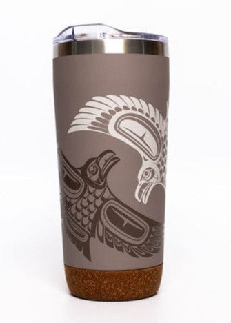 Travel Mug - Cork Base - 20oz - Raven