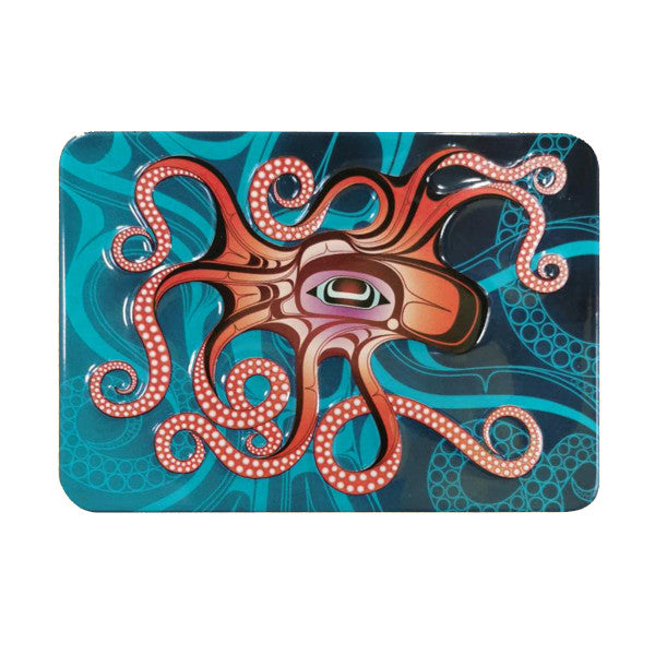 Magnet - Metal - Octopus (Nuu)