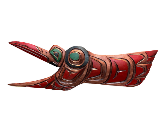 Wooden Plaque - Spruce - Hummingbird