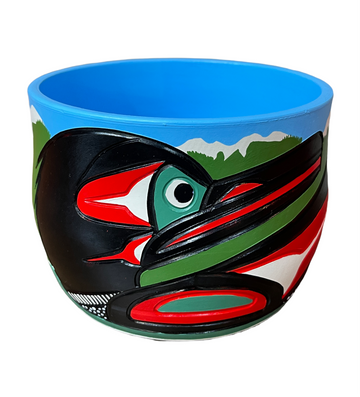Ceramic Pot - Medium - Loon - Blue