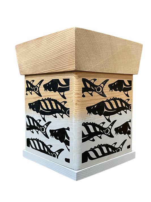 Bentwood Box - Sturgeon - Grey