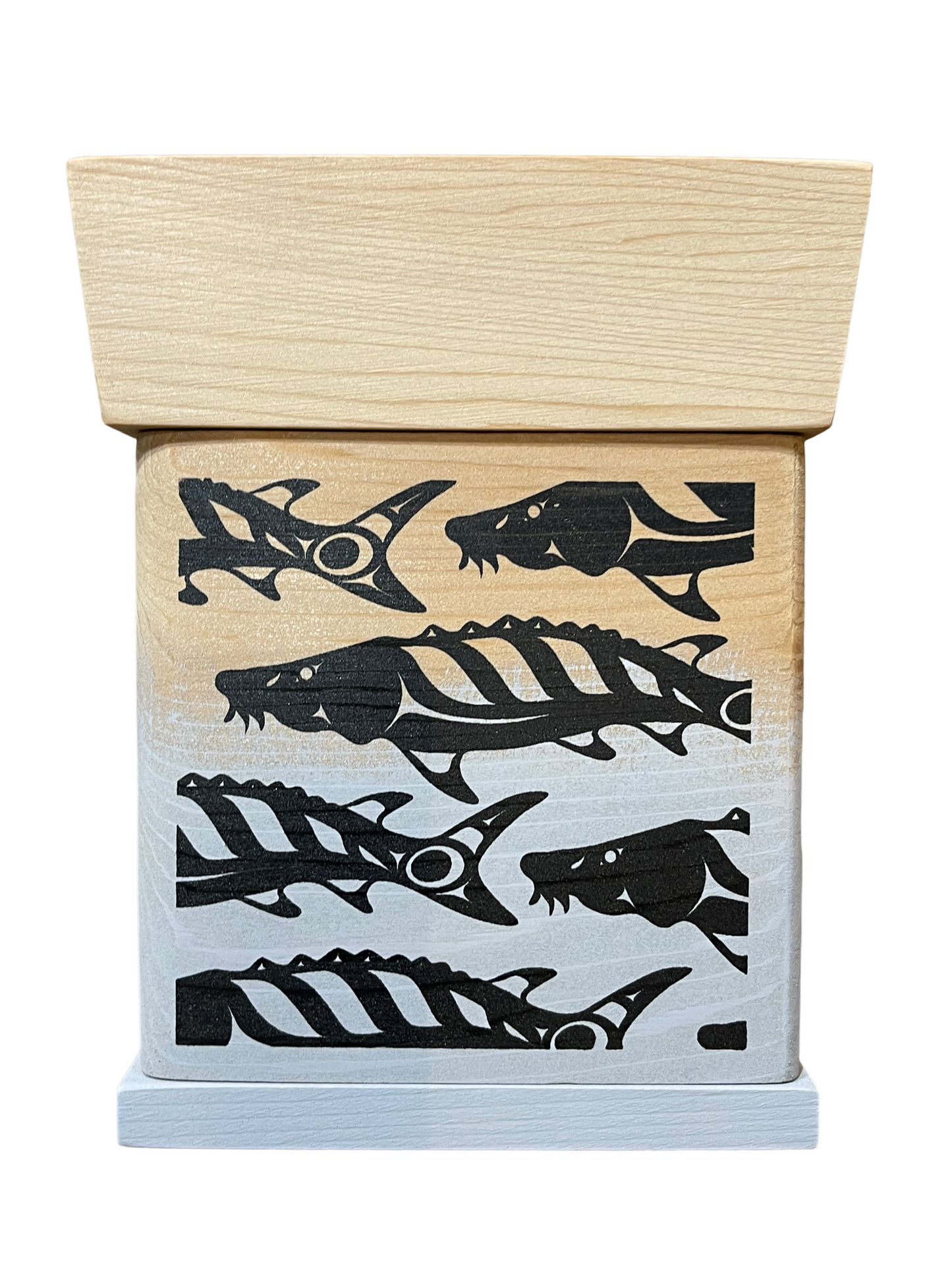 Bentwood Box - Sturgeon - Grey