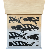 Bentwood Box - Sturgeon - Grey