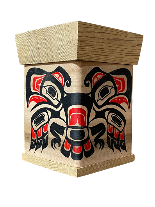Bentwood Box - Eagle - Natural