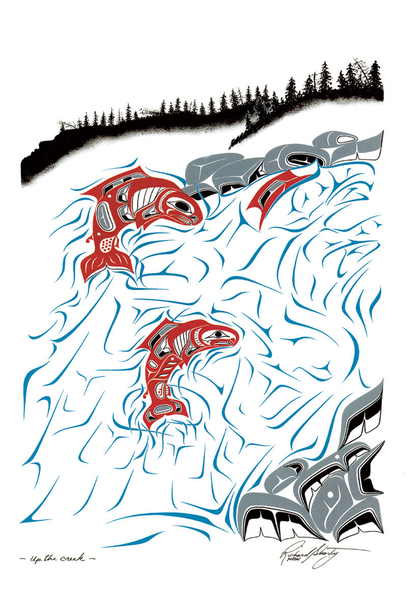 Card - Shorty - Up the Creek - 6x9