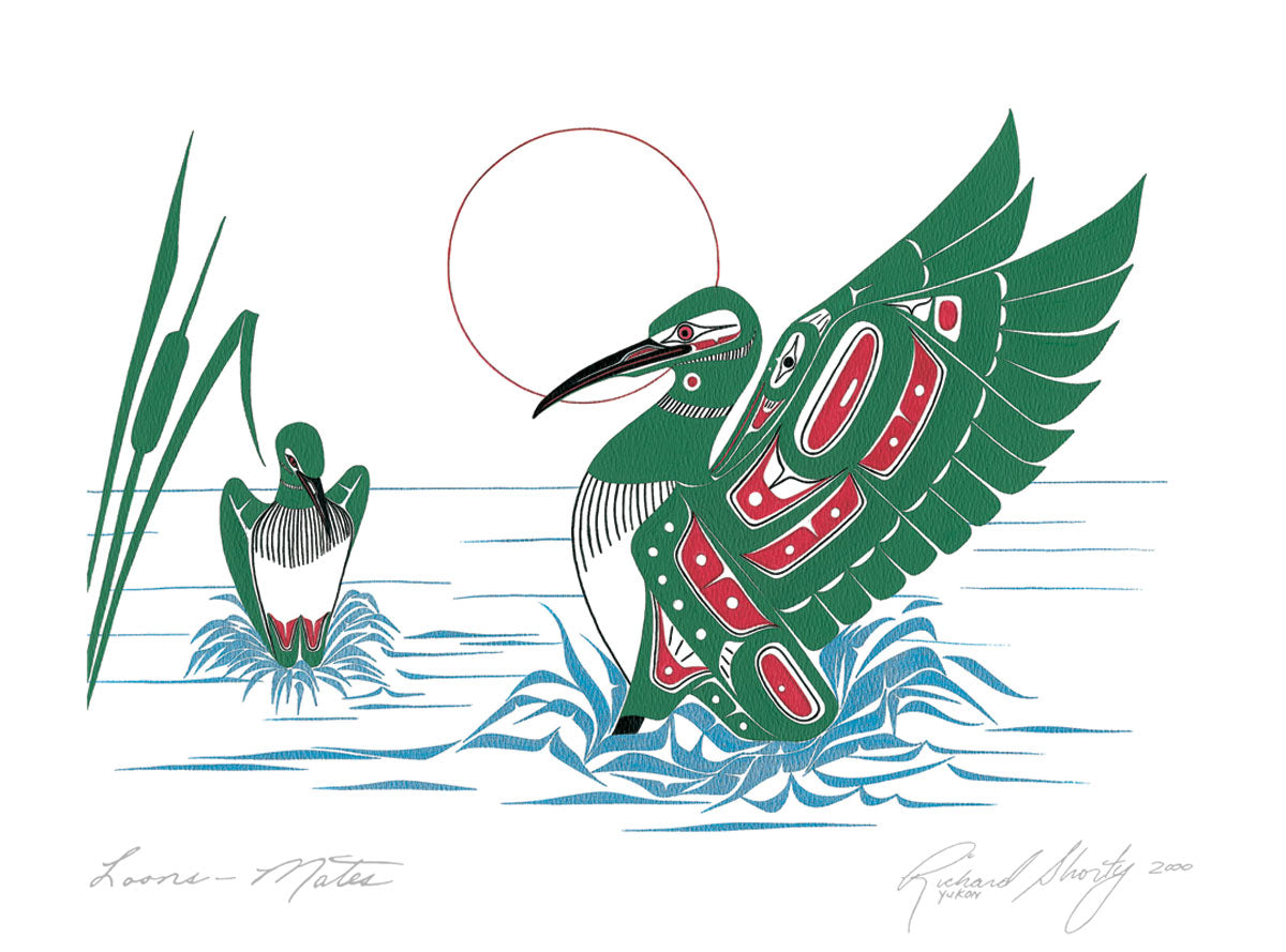 Card - Shorty - Loons-Mates - 6x9