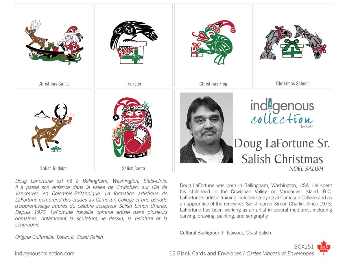 Box of Cards - Salish Christmas