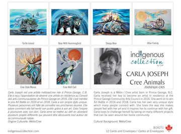 Box of Cards - Carla Joseph - Cree Animals