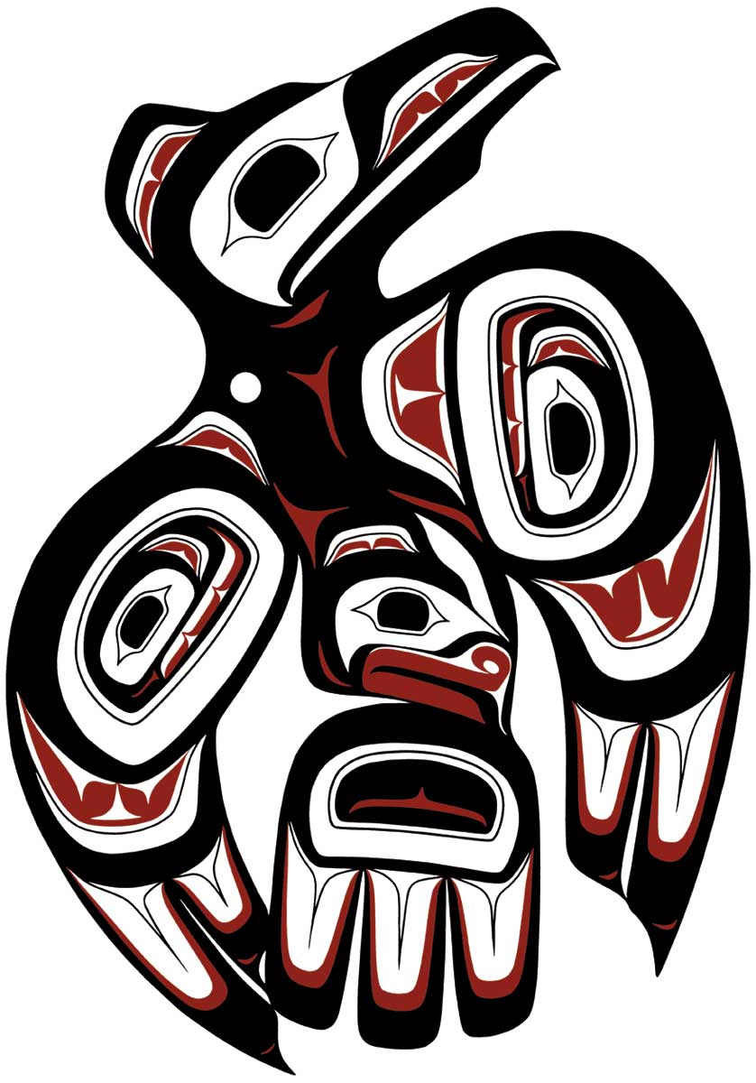 Card - Mills - Haida Raven III - 6x9