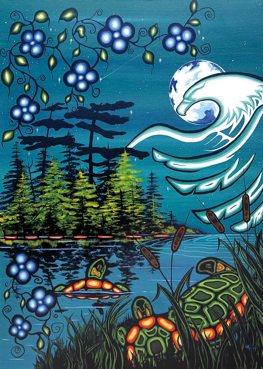 Card - Monague - Tranquility - 6x9