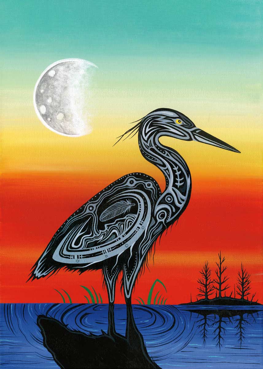 Card - Red George - Crane Clan - 6x9