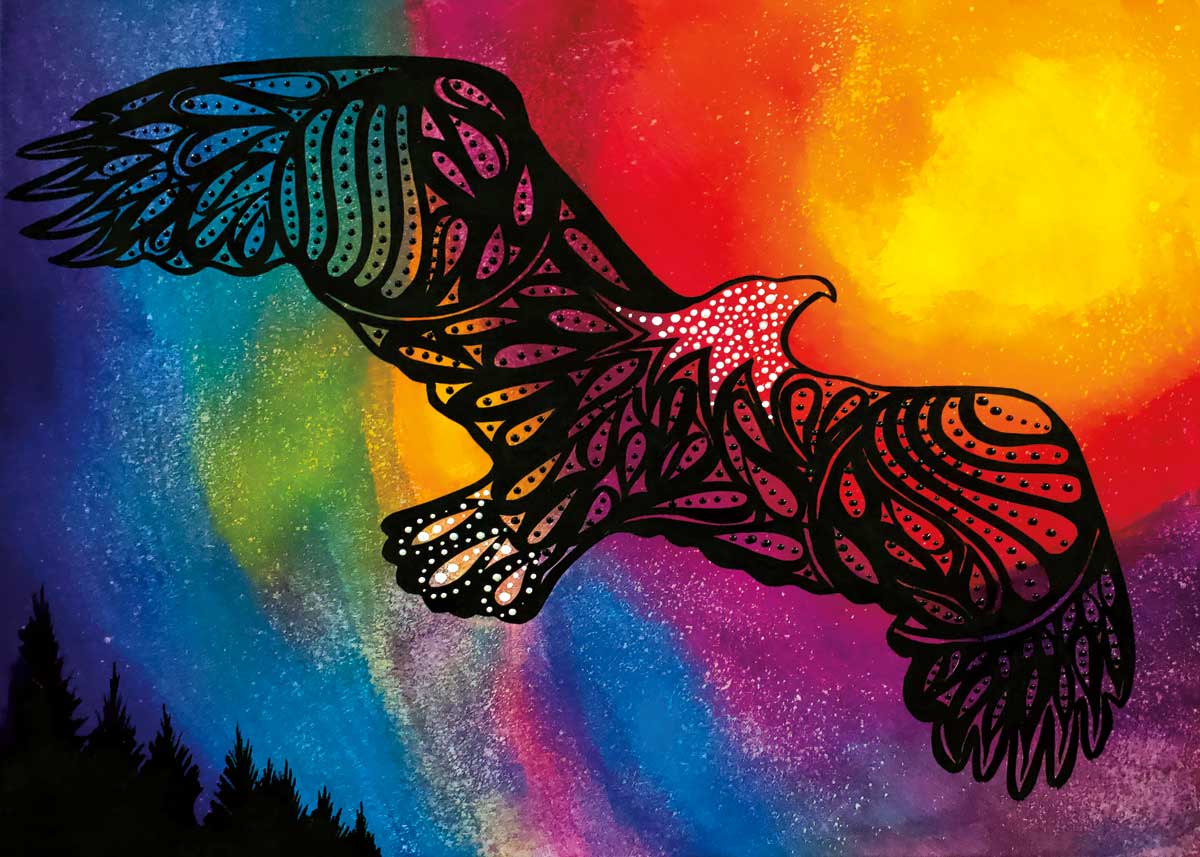 Card - Albert - Eagle Medicine - 6x9*