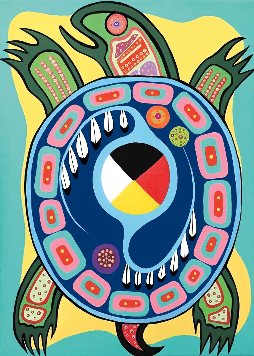 Card - Langhorne - Turtle Island - 6x9