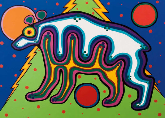 Card - Oskineegish - Bear Walking in Creation - 6x9